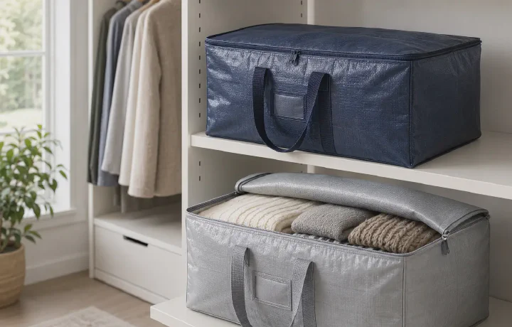 Clothing and Seasonal Storage Bags application