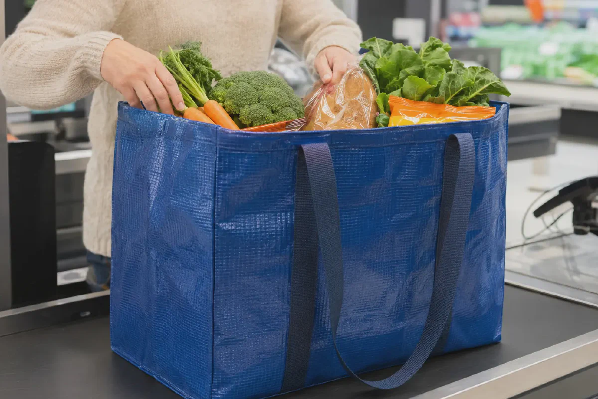 Reusable Grocery Shopping Bags application scene