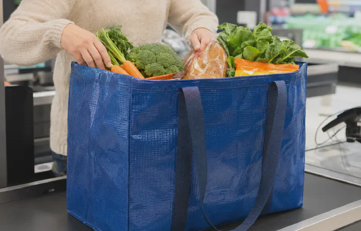 Reusable Grocery Shopping Bags application