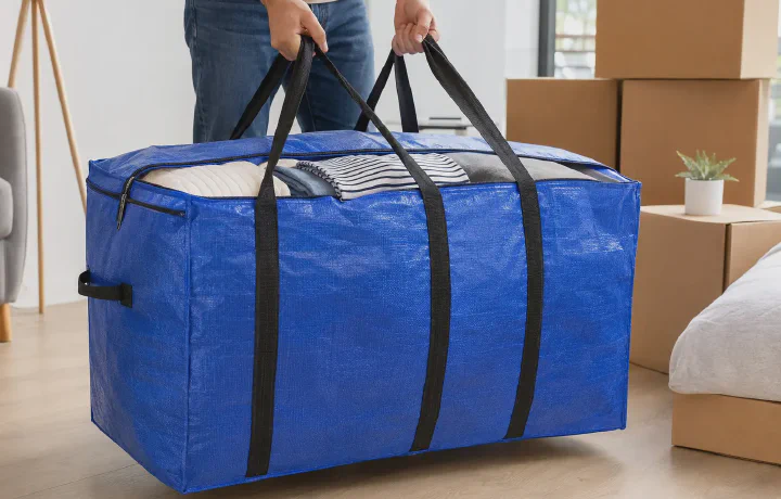 Moving Bags for Clothes and Household Storage application
