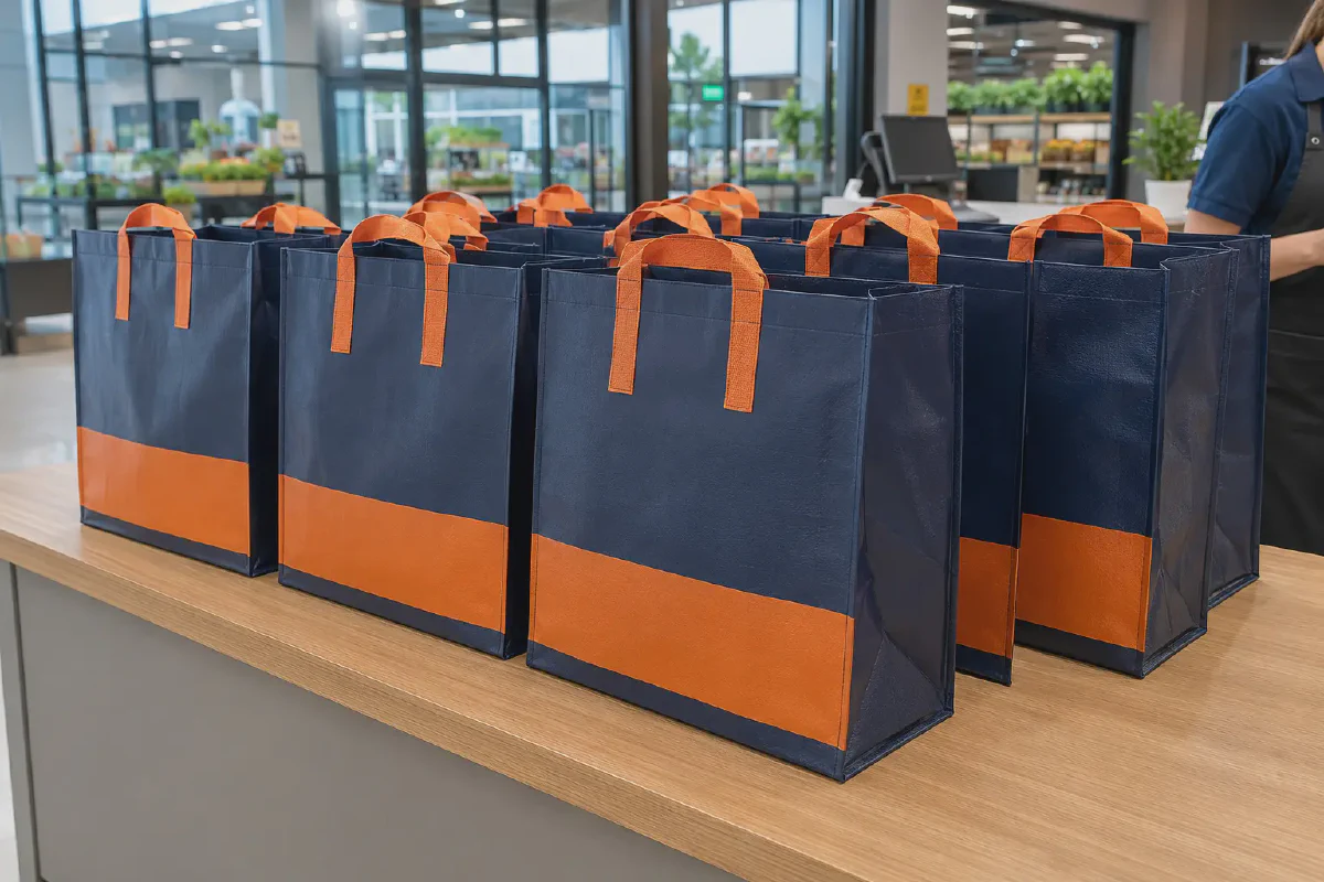 Supermarket and Retail Bag Programs application scene