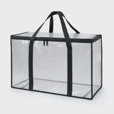 Clear Linen Transport Bag