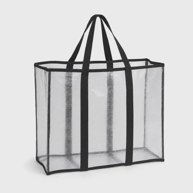 Clear Woven Grocery Bags