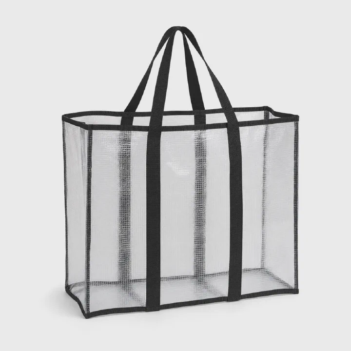 Clear Woven Grocery Bags
